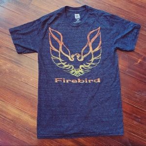 ++ [vintage] • dark gray firebird t-shirt ++